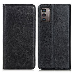 Funda de Cuero Cartera con Soporte Carcasa K01Z para Nokia G11 Negro