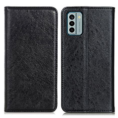 Funda de Cuero Cartera con Soporte Carcasa K01Z para Nokia G22 Negro