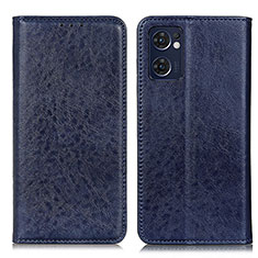 Funda de Cuero Cartera con Soporte Carcasa K01Z para OnePlus Nord CE 2 5G Azul