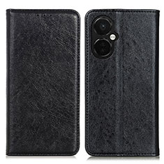 Funda de Cuero Cartera con Soporte Carcasa K01Z para OnePlus Nord CE 3 5G Negro