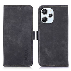 Funda de Cuero Cartera con Soporte Carcasa K01Z para Xiaomi Redmi 12 4G Negro