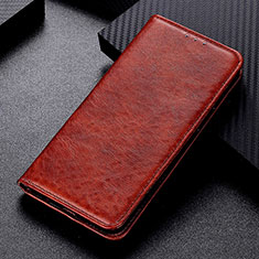 Funda de Cuero Cartera con Soporte Carcasa K01Z para Xiaomi Redmi K40 5G Marron