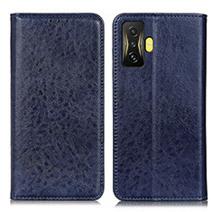 Funda de Cuero Cartera con Soporte Carcasa K01Z para Xiaomi Redmi K50 Gaming 5G Azul