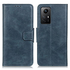 Funda de Cuero Cartera con Soporte Carcasa K01Z para Xiaomi Redmi Note 12S Azul