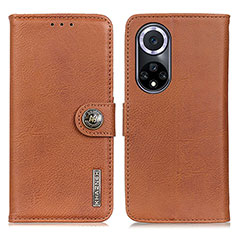 Funda de Cuero Cartera con Soporte Carcasa K02Z para Huawei Honor 50 5G Marron