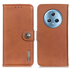 Funda de Cuero Cartera con Soporte Carcasa K02Z para Huawei Honor Magic5 5G Marron