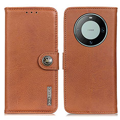 Funda de Cuero Cartera con Soporte Carcasa K02Z para Huawei Mate 60 Pro+ Plus Marron