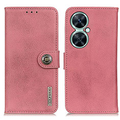 Funda de Cuero Cartera con Soporte Carcasa K02Z para Huawei Nova 11i Rosa