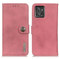 Funda de Cuero Cartera con Soporte Carcasa K02Z para Motorola ThinkPhone 5G Rosa