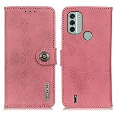 Funda de Cuero Cartera con Soporte Carcasa K02Z para Nokia C31 Rosa