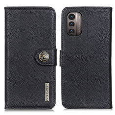 Funda de Cuero Cartera con Soporte Carcasa K02Z para Nokia G11 Negro