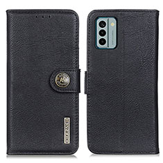 Funda de Cuero Cartera con Soporte Carcasa K02Z para Nokia G22 Negro