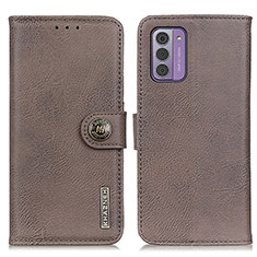 Funda de Cuero Cartera con Soporte Carcasa K02Z para Nokia G310 5G Gris