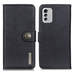 Funda de Cuero Cartera con Soporte Carcasa K02Z para Nokia G60 5G Negro