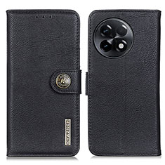 Funda de Cuero Cartera con Soporte Carcasa K02Z para OnePlus Ace 2 5G Negro