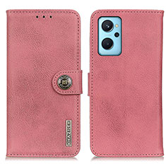 Funda de Cuero Cartera con Soporte Carcasa K02Z para Oppo A96 4G Rosa