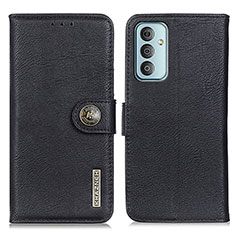 Funda de Cuero Cartera con Soporte Carcasa K02Z para Samsung Galaxy M13 4G Negro