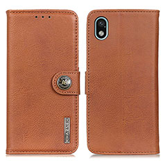 Funda de Cuero Cartera con Soporte Carcasa K02Z para Sony Xperia Ace III Marron