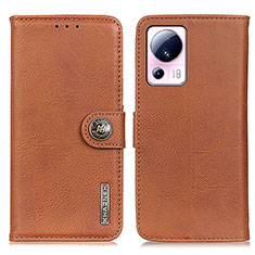 Funda de Cuero Cartera con Soporte Carcasa K02Z para Xiaomi Civi 2 5G Marron