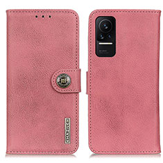 Funda de Cuero Cartera con Soporte Carcasa K02Z para Xiaomi Civi 5G Rosa