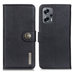 Funda de Cuero Cartera con Soporte Carcasa K02Z para Xiaomi Poco X4 GT 5G Negro