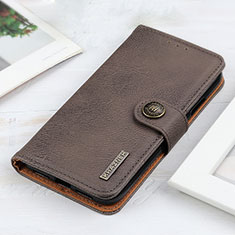 Funda de Cuero Cartera con Soporte Carcasa K02Z para Xiaomi Redmi K40 5G Gris