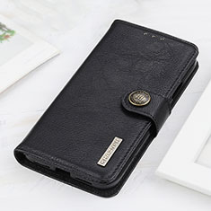 Funda de Cuero Cartera con Soporte Carcasa K02Z para Xiaomi Redmi K40 Pro+ Plus 5G Negro