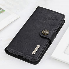 Funda de Cuero Cartera con Soporte Carcasa K02Z para Xiaomi Redmi Note 10 Pro Max Negro