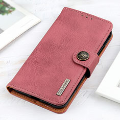 Funda de Cuero Cartera con Soporte Carcasa K02Z para Xiaomi Redmi Note 10 Pro Max Rosa