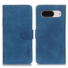 Funda de Cuero Cartera con Soporte Carcasa K03Z para Google Pixel 8 5G Azul