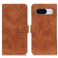 Funda de Cuero Cartera con Soporte Carcasa K03Z para Google Pixel 8 5G Marron