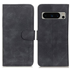 Funda de Cuero Cartera con Soporte Carcasa K03Z para Google Pixel 8 Pro 5G Negro