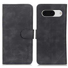 Funda de Cuero Cartera con Soporte Carcasa K03Z para Google Pixel 8a 5G Negro