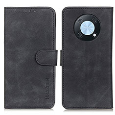 Funda de Cuero Cartera con Soporte Carcasa K03Z para Huawei Enjoy 50 Pro Negro