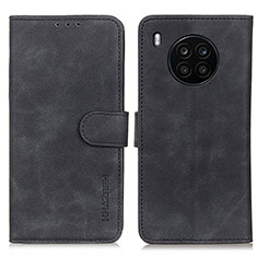 Funda de Cuero Cartera con Soporte Carcasa K03Z para Huawei Honor 50 Lite Negro