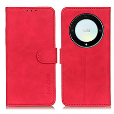 Funda de Cuero Cartera con Soporte Carcasa K03Z para Huawei Honor Magic5 Lite 5G Rojo