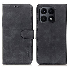 Funda de Cuero Cartera con Soporte Carcasa K03Z para Huawei Honor X8a 4G Negro