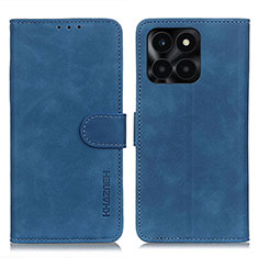 Funda de Cuero Cartera con Soporte Carcasa K03Z para Huawei Honor X8b Azul