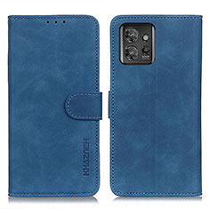 Funda de Cuero Cartera con Soporte Carcasa K03Z para Motorola ThinkPhone 5G Azul