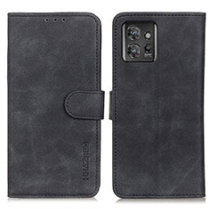 Funda de Cuero Cartera con Soporte Carcasa K03Z para Motorola ThinkPhone 5G Negro