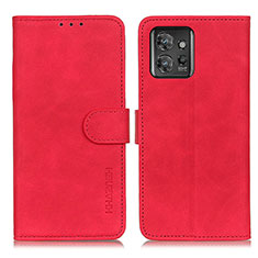 Funda de Cuero Cartera con Soporte Carcasa K03Z para Motorola ThinkPhone 5G Rojo