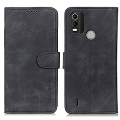 Funda de Cuero Cartera con Soporte Carcasa K03Z para Nokia C21 Plus Negro