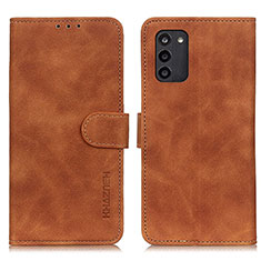 Funda de Cuero Cartera con Soporte Carcasa K03Z para Nokia G100 Marron