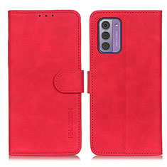 Funda de Cuero Cartera con Soporte Carcasa K03Z para Nokia G310 5G Rojo