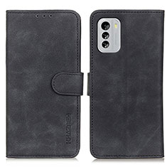 Funda de Cuero Cartera con Soporte Carcasa K03Z para Nokia G60 5G Negro