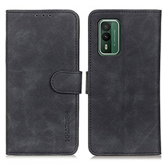 Funda de Cuero Cartera con Soporte Carcasa K03Z para Nokia XR21 Negro