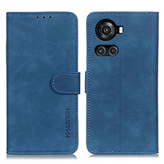 Funda de Cuero Cartera con Soporte Carcasa K03Z para OnePlus 10R 5G Azul