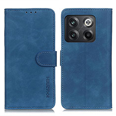 Funda de Cuero Cartera con Soporte Carcasa K03Z para OnePlus 10T 5G Azul