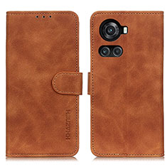 Funda de Cuero Cartera con Soporte Carcasa K03Z para OnePlus Ace 5G Marron