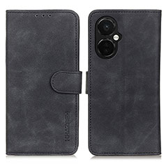 Funda de Cuero Cartera con Soporte Carcasa K03Z para OnePlus Nord CE 3 5G Negro